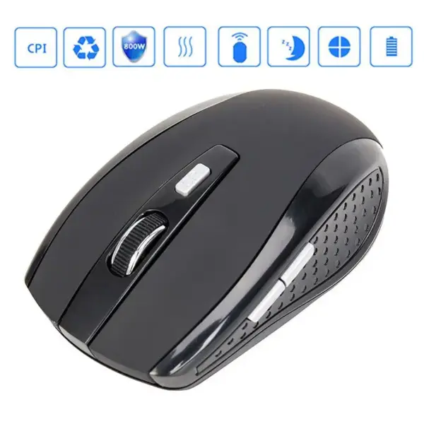 Wireless Portable Optical Mouse OZKVVM - Image 3