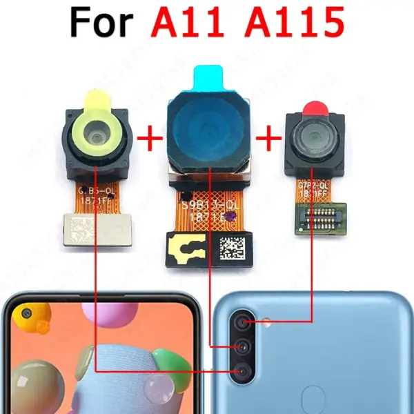 Samsung Galaxy A11 Rear Front Camera Module Replacement - Image 7