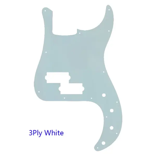 Pleroo Deluxe P Bass Guitar Pickguard Set - Image 28