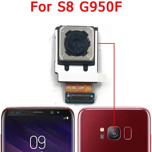 Samsung Galaxy S8 Plus Rear & Front Camera Module - Image 5