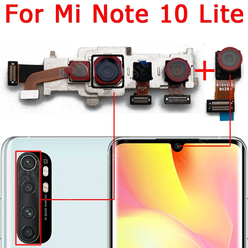 Xiaomi Mi Note 10 Lite Camera Replacement Kit 2 Xiaomi Mi Note 10 Lite Camera Replacement Kit - Image 2
