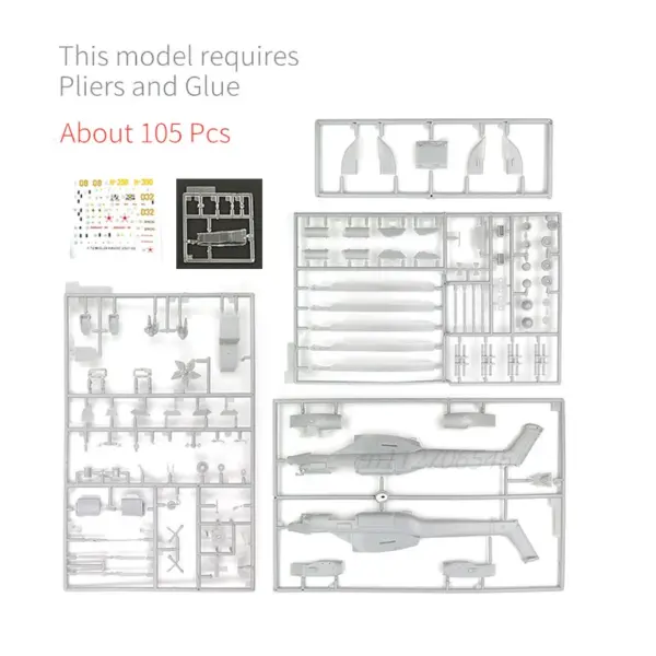 1/72 Mi-28 Havoc Attack Helicopter Model Kit - Image 5