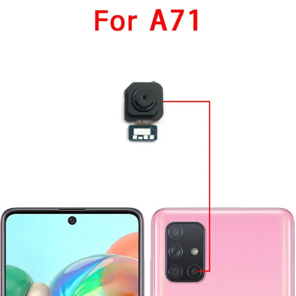 Samsung Galaxy A70/A70s/A71 Rear & Front Camera Module - Image 10