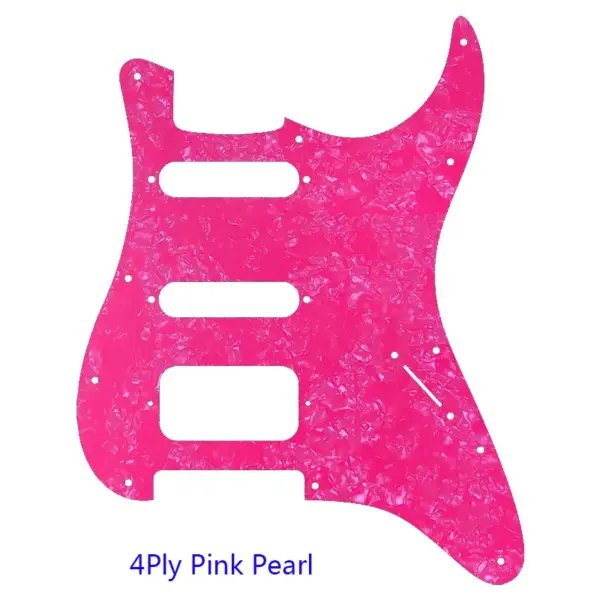 Feiman Fender Strat Pickguard HSS No Control Holes - Image 20