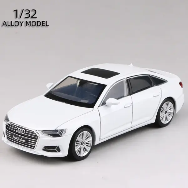 1:32 Audi A4 A6 A7 A8 Diecast Model Car - Image 9