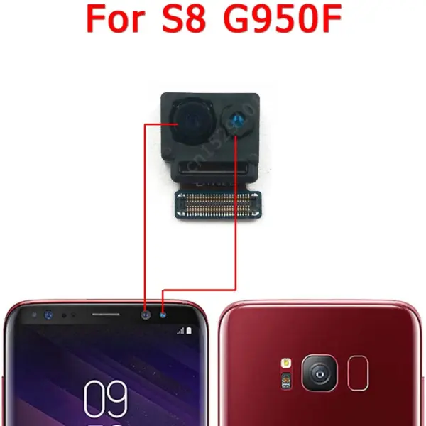 Samsung Galaxy S8 Plus Rear & Front Camera Module - Image 8