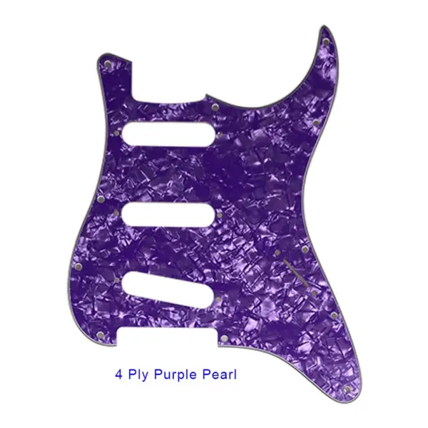 Custom 11-Hole Strat Guitar Pickguard for US Fender - Image 20