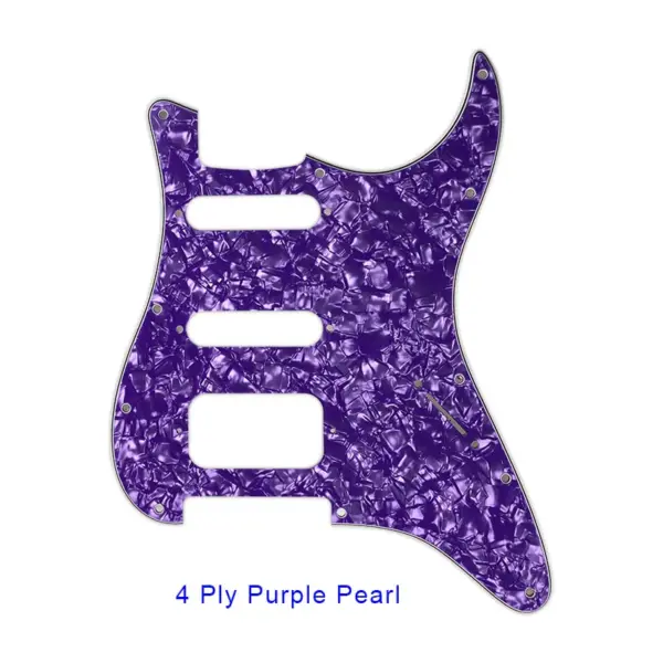 Feiman Fender Strat Pickguard HSS No Control Holes - Image 2