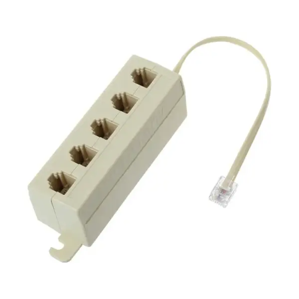 RJ11 Phone Line Splitter 5-Way Adapter - Image 2