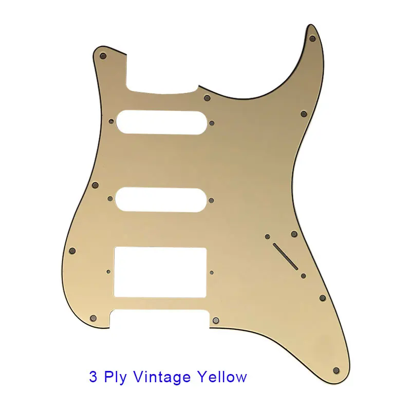 Custom HSS PAF Guitar Pickguard for Fender Strat 25 Custom HSS PAF Guitar Pickguard for Fender Strat - Image 25