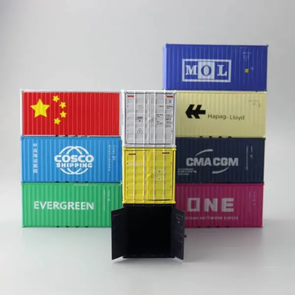 1/64 Scale Diecast Shipping Container Model - Image 5