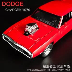 1:32 Dodge Charger 1970 Alloy Car Model 14 H979db7cf0959468c86abb1a6df8d113eJ