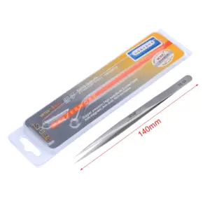 Vetus Stainless Steel Precision Tweezers AA-SA SS-SA 00-SA 9 H9863179b5d784c34a8efd68989e29fa2c