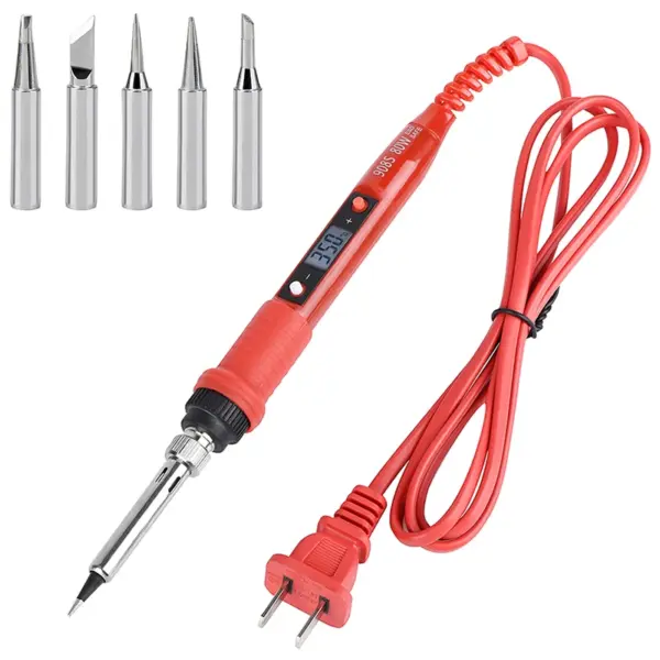 JCD 80W Adjustable Soldering Iron 220V/110V with LCD Display - Image 13