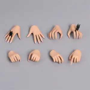 1/6 Female Hand Model with Removable Nails 21 H9d32ed35dacc4c2798e107ff79b6afb4V