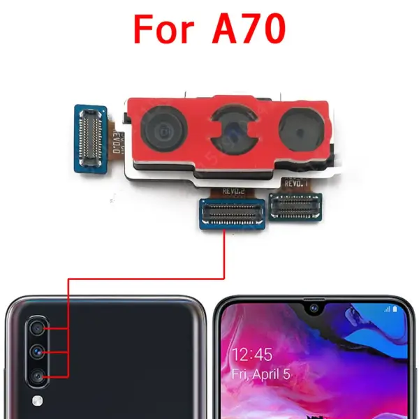 Samsung Galaxy A70/A70s/A71 Rear & Front Camera Module - Image 3