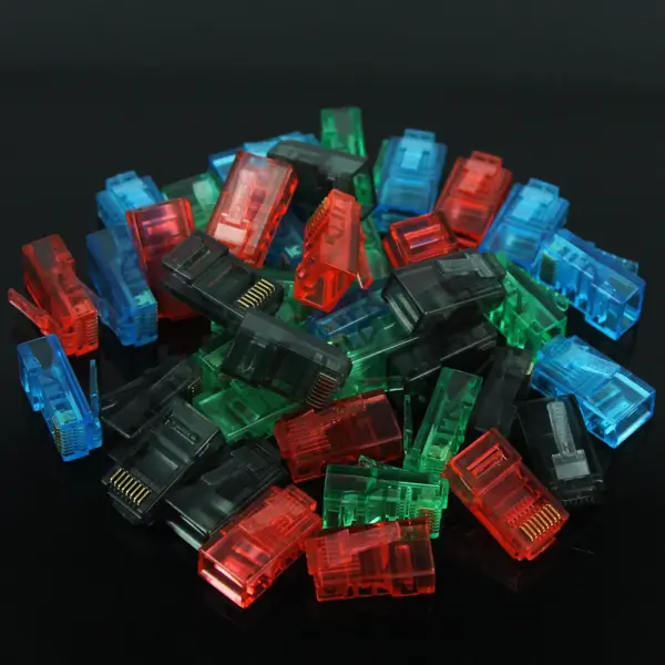 50/100PCS RJ45 Ethernet Network Connectors Pack - Image 5
