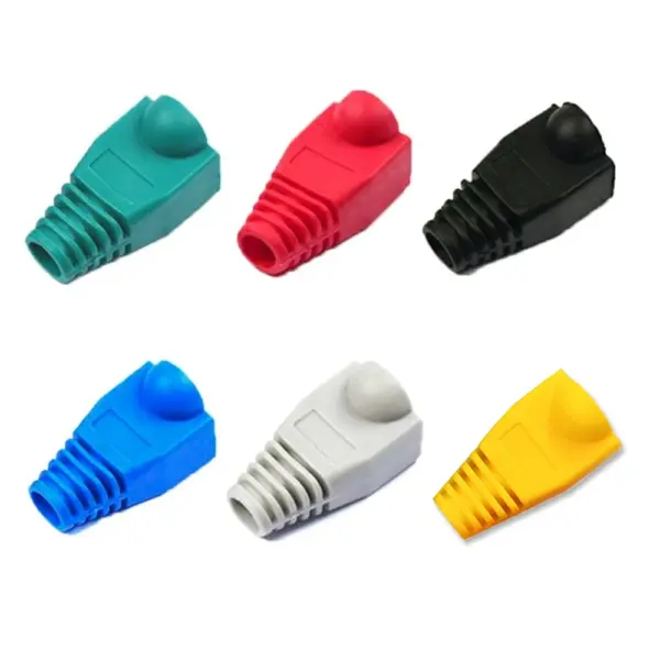 Colorful RJ45 CAT6 CAT5e Adapter Caps 50pcs - Image 3
