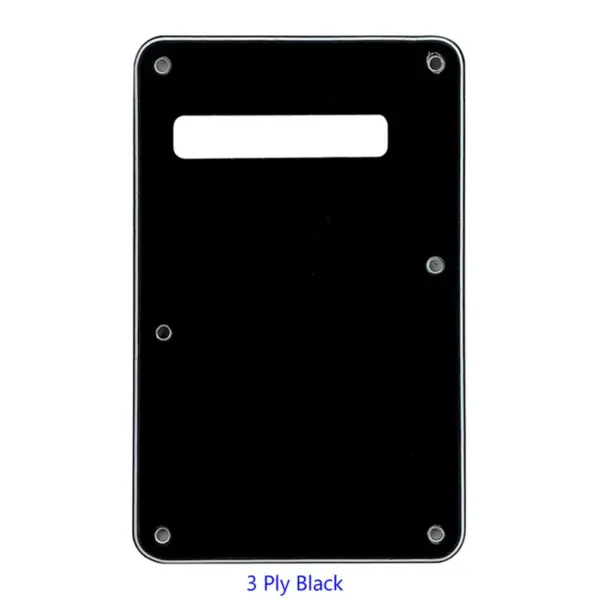 Fei Man Strat Guitar Tremolo Back Plate with Screws - Image 25