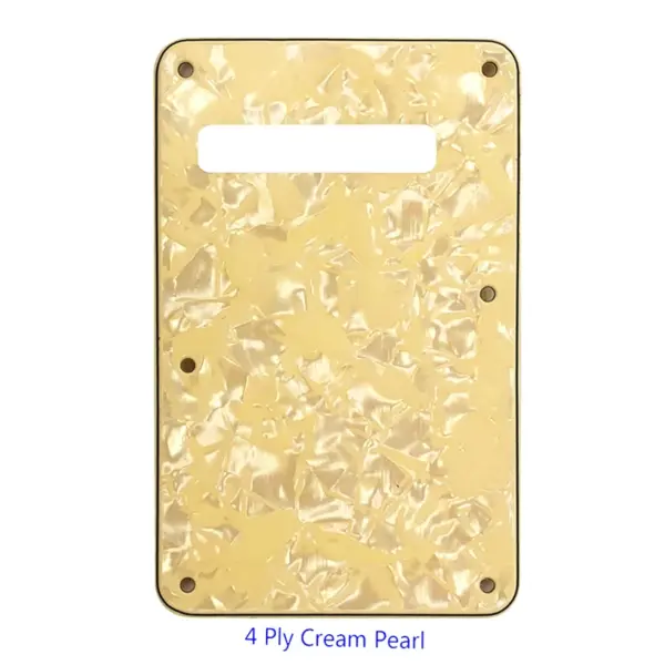Fei Man Strat Guitar Tremolo Back Plate with Screws - Image 14