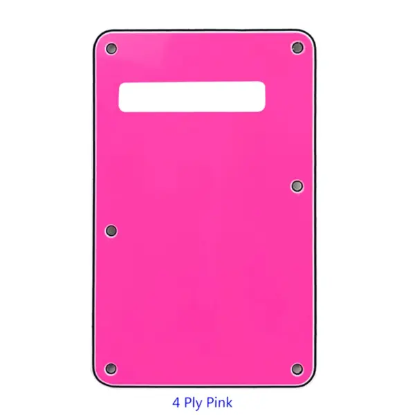 Fei Man Strat Guitar Tremolo Back Plate with Screws - Image 7