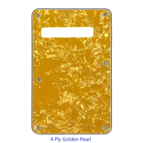 Fei Man Strat Guitar Tremolo Back Plate with Screws - Image 4