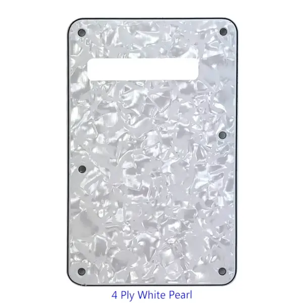 Fei Man Strat Guitar Tremolo Back Plate with Screws - Image 18