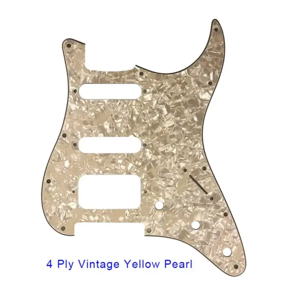 Feiman 11-Hole Guitar Pickguard for Fender Strat HSS - Image 7