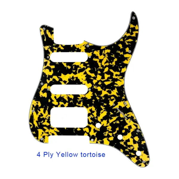 Feiman 11-Hole Guitar Pickguard for Fender Strat HSS - Image 12
