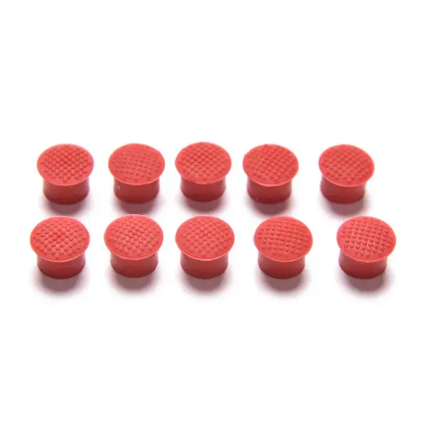 10pcs Red Rubber TrackPoint Caps for Lenovo ThinkPad - Image 2