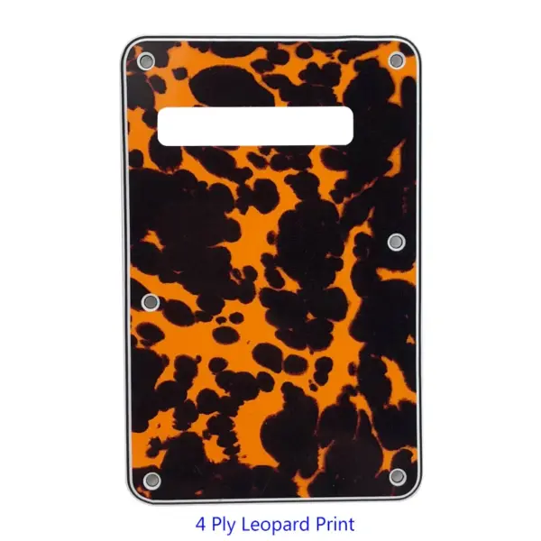 Fei Man Strat Guitar Tremolo Back Plate with Screws - Image 11