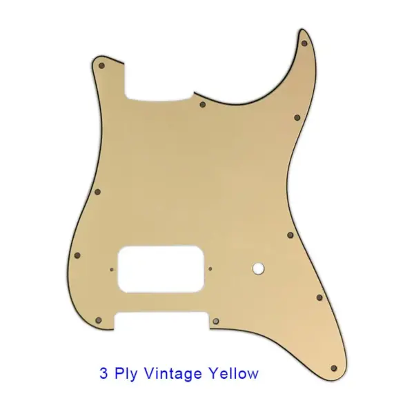 Fender Tom Delonge Strat Pickguard with 11 Screw Holes - Image 7