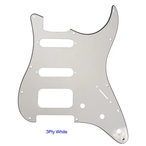 Feiman 11-Hole Guitar Pickguard for Fender Strat HSS - Image 32
