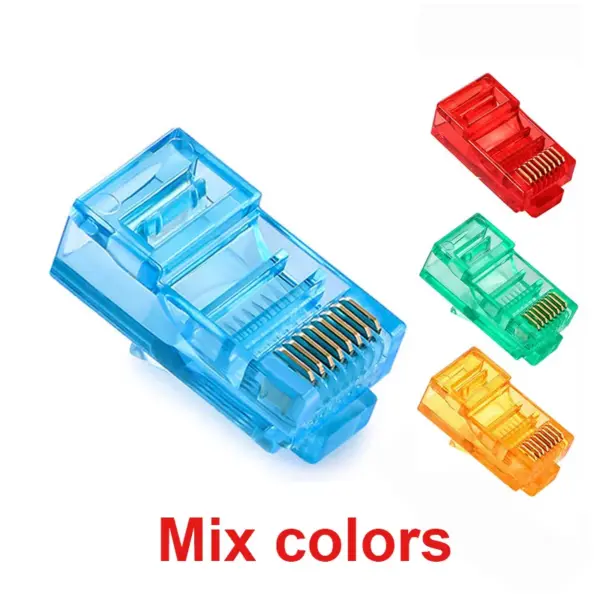 50/100PCS RJ45 Ethernet Network Connectors Pack - Image 10