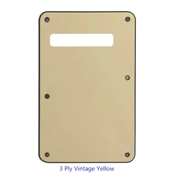 Fei Man Strat Guitar Tremolo Back Plate with Screws - Image 16
