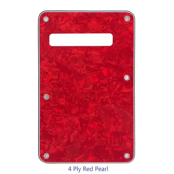 Fei Man Strat Guitar Tremolo Back Plate with Screws - Image 28