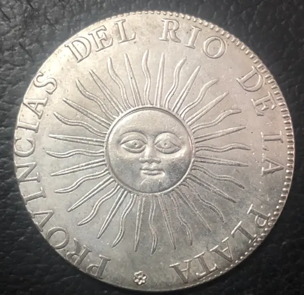 1815 Argentina 8 Reales Replica Coin - Image 2
