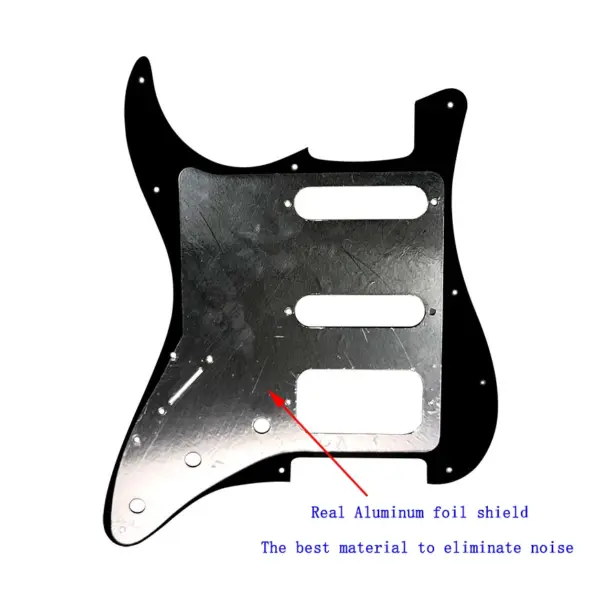 Feiman 11-Hole Guitar Pickguard for Fender Strat HSS - Image 4