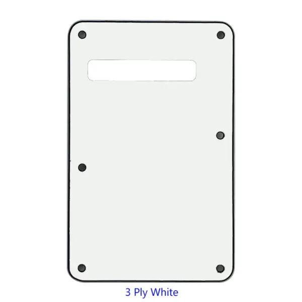 Fei Man Strat Guitar Tremolo Back Plate with Screws - Image 32