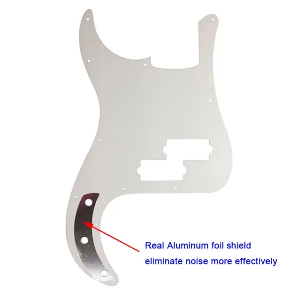 Pleroo Custom Pickguard for Fender P Bass - Image 5