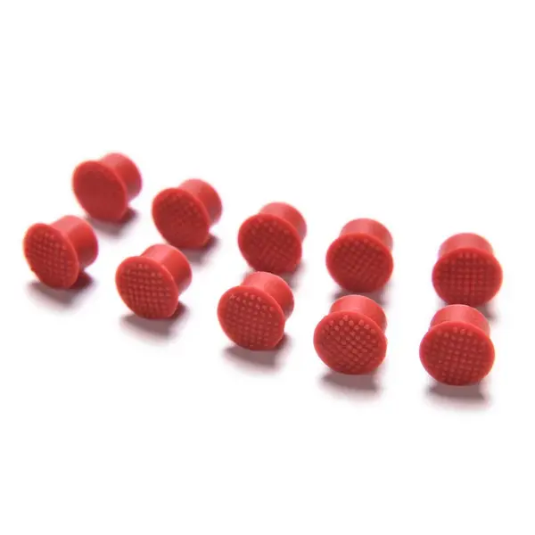 10pcs Red Rubber TrackPoint Caps for Lenovo ThinkPad - Image 3