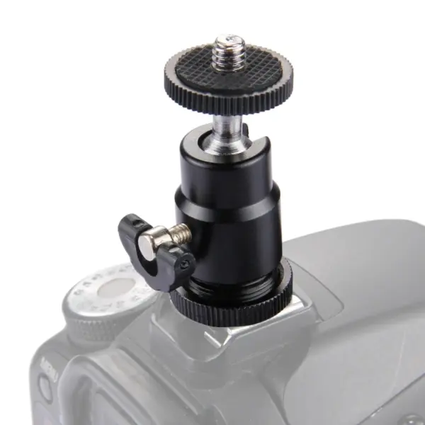 PULUZ Aluminum Cold Shoe Tripod Head - Image 6