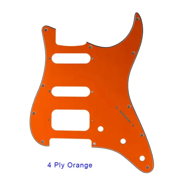 Feiman 11-Hole Guitar Pickguard for Fender Strat HSS - Image 33