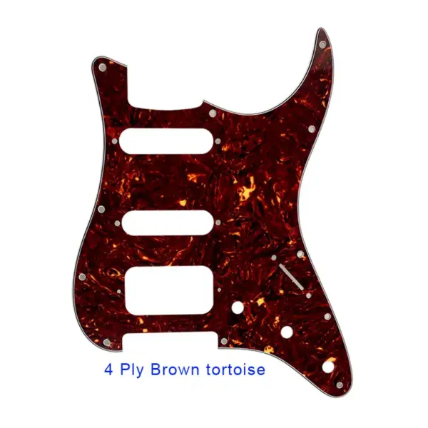 Feiman 11-Hole Guitar Pickguard for Fender Strat HSS - Image 19