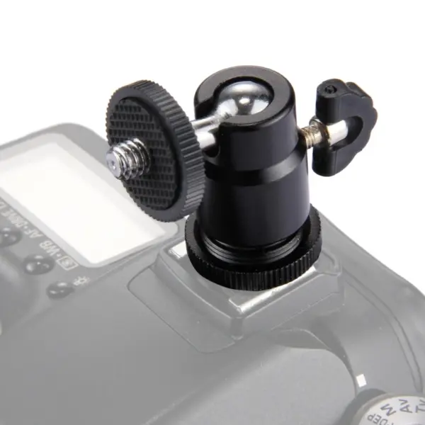 PULUZ Aluminum Cold Shoe Tripod Head - Image 5
