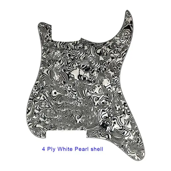 Xinyue Strat Guitar Pickguard for US 4-Hole Style - Image 18