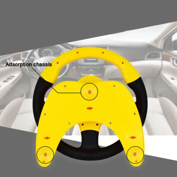 Kids' Steering Wheel Toy with Lights and Sound - Image 3