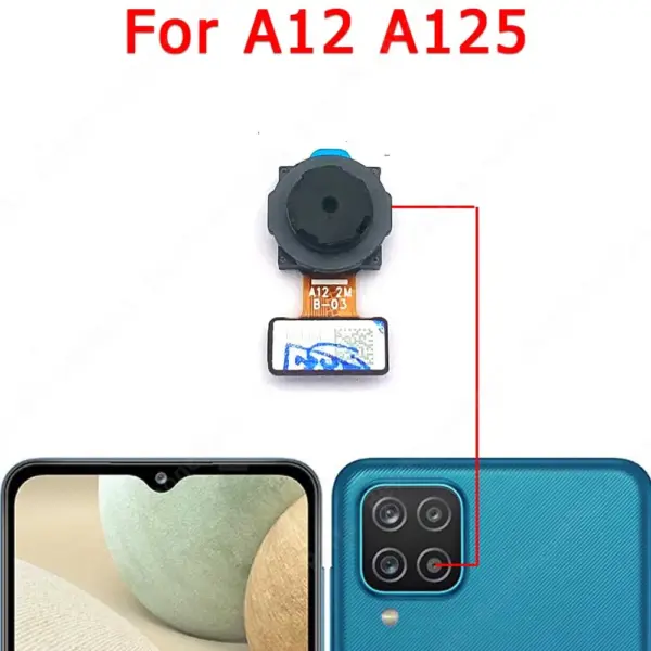 Samsung Galaxy A12 Rear & Front Camera Module - Image 7
