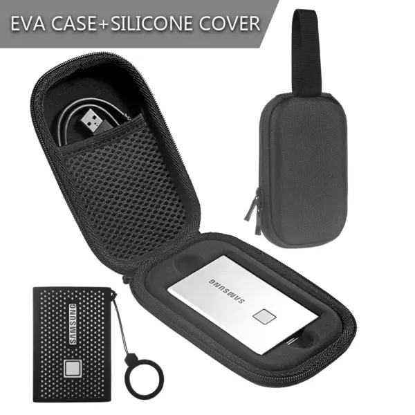 Silicone Protective Case for Samsung T7 Touch SSD - Image 8