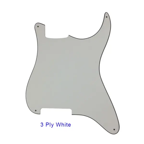 Xinyue Strat Guitar Pickguard for US 4-Hole Style - Image 13